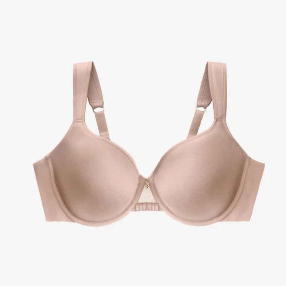 ThirdLove 24/7 Memory Foam Perfect Full Coverage Taupe Bra 40D or 44C NEW